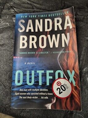 Sandra Brown Outfox Paperback Book